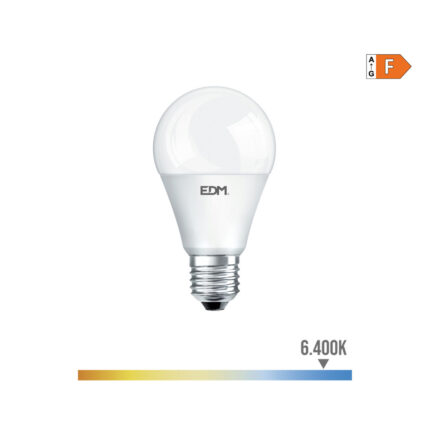3x BOMBILLAS STANDARD LED E27 10 W 932 lm 6400 K LUZ FRIA Ø6 x 10,8 cm