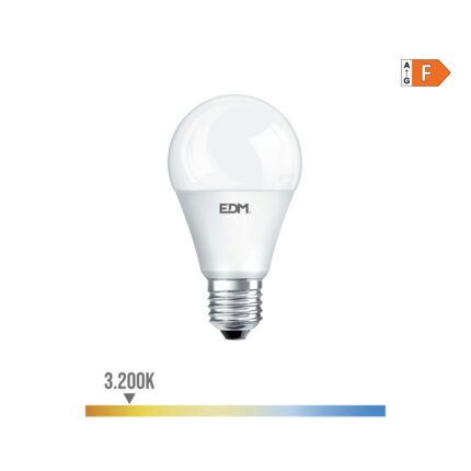 3x BOMBILLAS STANDARD LED E27 10 W 932 lm 3200 K LUZ CALIDA Ø6 x 10,8 cm